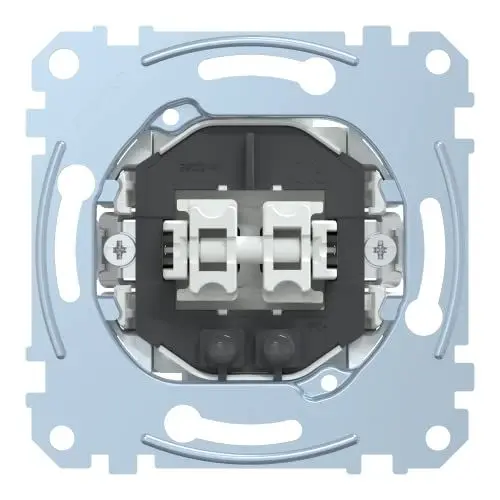 Produktbild: Schneider Electric Merten MEG3105-0000 Serien-Kontrollschalter-Einsatz, 1-polig, 10 AX, AC 250 V, Steckklemmen, Unterputz zum Einbau von Steckdosen und Schalter, Made in Germany