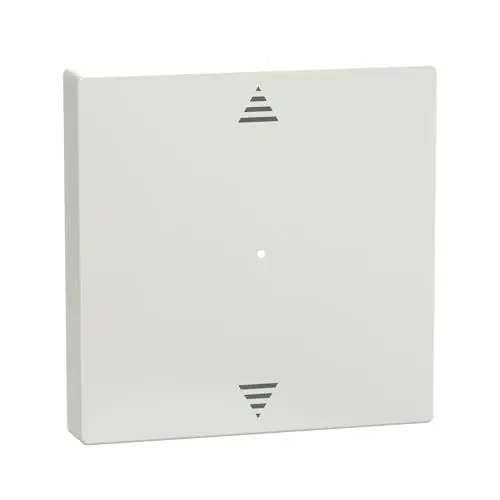 Produktbild: Schneider Electric Merten MEG5215-0319 Wippe für Taster-Modul 1fach (Pfeile Auf/Ab) Unterputz, polarweiß glänzend, System M, Made in Germany