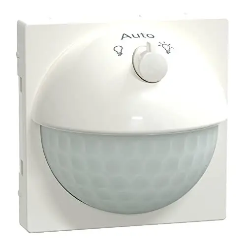 Produktbild: Schneider Electric MEG5711-0319 Merten Argus 180 Bewegungsmelder, Polarweiß Glänzend, Mit Schalter