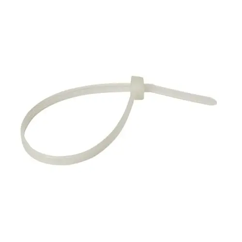 Produktbild: Schneider Electric Thorsman Kabelbinder, 100 Stück, Polyamid, 300x4,8 mm, glatte abgerundete Kanten, selbstsichernd, klar, Artikelnummer IMT46419