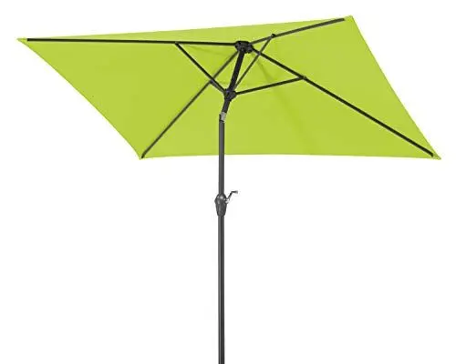 Produktbild: Schneider Sonnenschirm Bilbao, apfelgrün, 210 x 130 cm rechteckig, 621-78, Gestell Stahl, Bespannung Polyester, 4.3 kg