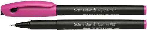 Produktbild: Schneider Topliner 967 Fineliner (Strichstärke 0,4 mm) 1 Stück pink