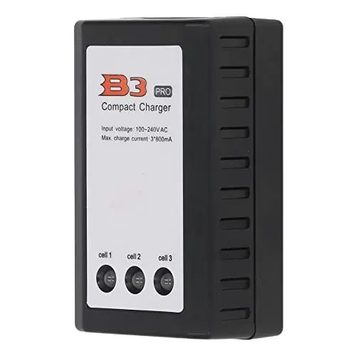 Produktbild: Schnellausgleichsladegerät, 2-seitiges Glasfaser-Lithium-Batterieladegerät, Automatische Abschaltung, 800 MAh Maximaler Stromüberlastungsschutz für Akkus (EU-Stecker 100-240 V)