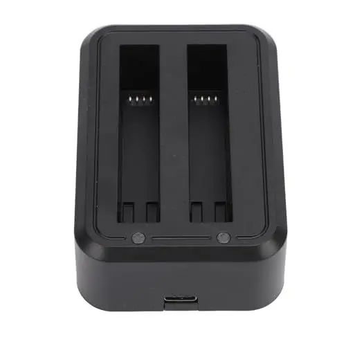 Produktbild: Schneller Akkulade-Hub, LED-Anzeige, 2-Kanal-Akkuladestation, USB-Typ-C-Kabel für X4-Akku mit Dual-Port