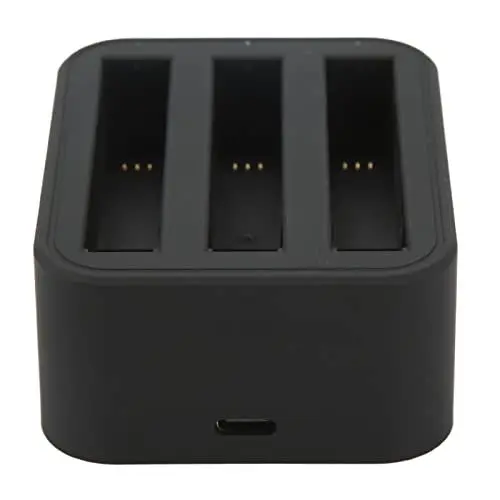 Produktbild: Schnelllade-Hub für X2 X3 -Batterie mit Dreifacher Lade, Ladegerät für 3 Batterien, Stromeingang Vom Typ C, PC-Material, 90 Minuten Lang, 0 ℃ -40 ℃ Arbeitstemperatur,