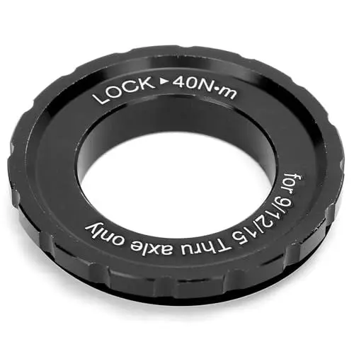 Produktbild: Mountain Road Bike Disc Center Cover, Center Lock Laufradsatz Nabe Disc Lock Cover 9/12/15MM Barrel Shaft