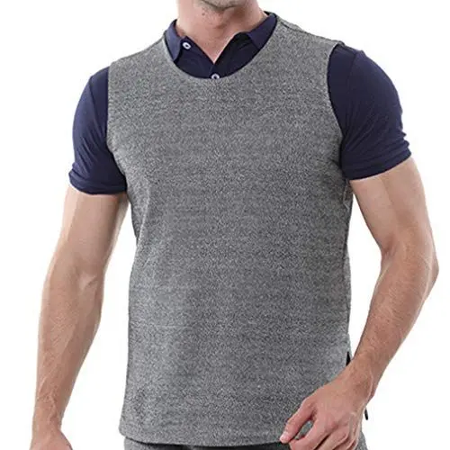 Produktbild: Natudeco Schnittfeste Weste, Sicherheitskleidung, Anti-Schlitz-Stichweste, Schutzkleidung der Stufe 5, Sicherheitskleidung Schnittfeste Schutzweste (XL)