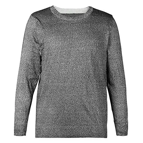 Produktbild: Schnittfestes Hemd, Anti Slash Kleidung Shirt, Level 5 Schutzausrüstung für die Metallfertigung, Blechbearbeitung - Langarm, Rundhals(XXL)
