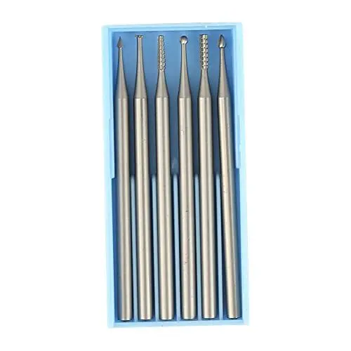 Produktbild: Schnitzwerkzeug Holzschnitzwerkzeuge, 2,35 Mm Wolframstahl, Mikroskulptur, Schnitzmesser, Gravierwerkzeug, Holzschnitzset für Schleifmaschine, Bohrer, DIY-Holzbearbeitung, Schmuckfräser (kleiner Satz)