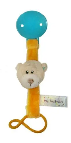 Produktbild: Schnullerkette Bär Plüsch 22cm