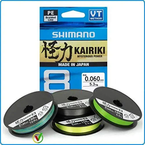 Produktbild: Schnur Kairiki 8, 300 m, 0,23 mm, 22,5 kg, Multi C