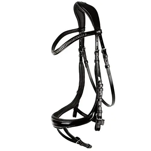 Produktbild: Schockemöhle Trense Equitus Beta Lack - Black - Cob