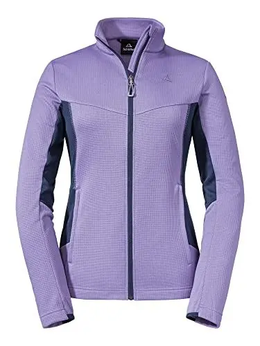 Produktbild: Schöffel Damen Fleece Jacket Bleckwand L, atmungsaktive Fleecejacke, wärmende Outdoorjacke mit Stehkragen, spring lavender, 40