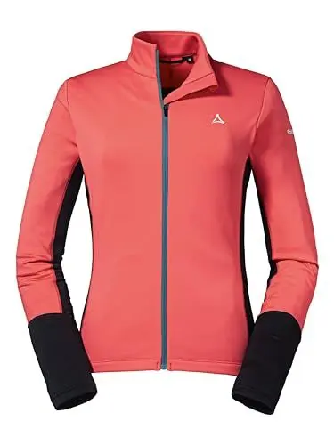 Produktbild: Schöffel Damen Longsleeve Piambello L, atmungsaktive, schnelltrocknende Fahrradjacke, MTB Shirt mit 4D BODY MAPPING, Langarmshirt mit Rückentasche