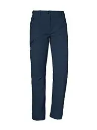 Produktbild: Schöffel Damen Pants Ascona Warm L, warme Wanderhose mit 4 Wege-Stretch, wasserabweisende, atmungsaktive Thermohose, navy blazer, 40