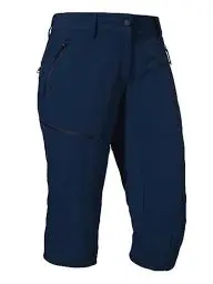 Produktbild: Schöffel Damen Pants Caracas2, leichte und kühlende Wanderhose aus elastischem Stoff, vielseitige Outdoor Hose mit optimaler Passform und praktischen Taschen, dress blues, 46