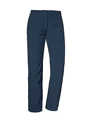 Produktbild: Schöffel Damen Pants Engadin1 Warm L, warme Wanderhose mit 4 Wege-Stretch, robuste Thermohose mit vorgeformtem Knie und verstellbarem Bund, navy blazer, 48