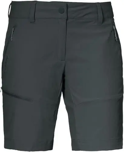 Produktbild: Schöffel Damen Shorts Toblach2, leichte und kühlende kurze Wanderhose mit elastischem Stoff, vielseitige Outdoor Hose mit optimaler Passform und praktischen Taschen, asphalt, 42