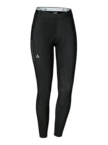 Produktbild: Schöffel Damen Skin Pants Warm 4h L, warme, atmungsaktive Radhose mit Polster für optimale Performance, Fahrrad Unterhosen mit bakteriostatischer Silbernitrat-Behandlung gegen Gerüche, black, 36