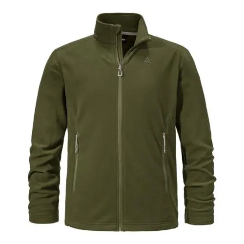 Produktbild: Schöffel Herren Fleece Jacket Cincinnati3, atmungsaktive, leichte Fleecejacke, schnell trocknende Outdoorjacke aus Tecnopile Material, loden green, 54
