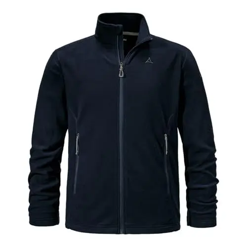 Produktbild: Schöffel Herren Fleece Jacket Cincinnati3, atmungsaktive, leichte Fleecejacke, schnell trocknende Outdoorjacke aus Tecnopile Material, navy blazer, 56