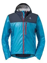 Produktbild: Schöffel Herren Hybrid Jkt Flow Trail M, extrem leichte MTB Jacke, winddichte, atmungsaktive Fahrradjacke mit vorgeformten Ellbogen, methyl blue, 52