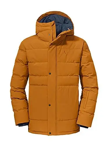 Produktbild: Schöffel Herren Ins. Jacket Eastcliff M, atmungsaktive, wasserdichte Winter Wanderjacke, Outdoorjacke mit verstellbarer Kapuze und praktischen Taschen, pumpkin spice, 50