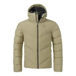 Produktbild: Schöffel Herren Ins Jacket Style Lodos MNS, leichte Steppjacke mit hoher Wärmeleistung, bequeme, warme Winterjacke mit Kapuze und hochschließendem Kragen, nutmeg, 52