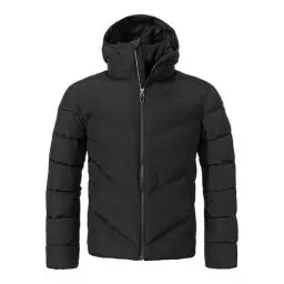 Produktbild: Schöffel Herren Ins Jacket Style Lodos MNS, leichte Steppjacke mit hoher Wärmeleistung, bequeme, warme Winterjacke mit Kapuze und hochschließendem Kragen, black, 54