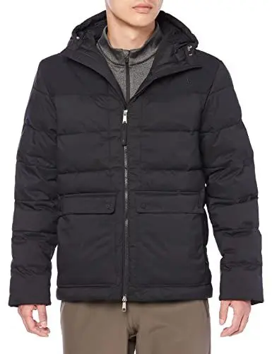 Produktbild: Schöffel Herren Insulated Jacket Boston M, sportliche Winterjacke mit Kapuze, wasserdichte und windabweisende Outdoor Jacke, black, 48