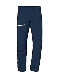 Produktbild: Schöffel Herren Pants Folkstone Warm M, warme Wanderhose mit 4 Wege-Stretch, wasserabweisende Thermohose mit vorgeformtem Knie, navy blazer, 56