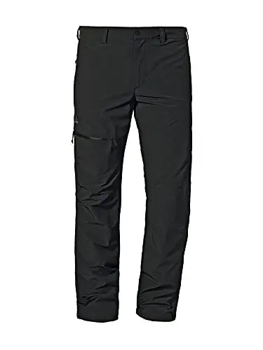 Produktbild: Schöffel Herren Pants Koper1 Warm M, gefütterte Wanderhose mit 4 Wege-Stretch, robuste Thermohose mit vorgeformten Knien, schnelltrocknend und geruchshemmend, black, 26