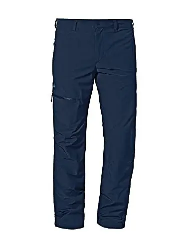Produktbild: Schöffel Herren Pants Koper1 Warm M, gefütterte Wanderhose mit 4 Wege-Stretch, robuste Thermohose mit vorgeformten Knien, schnelltrocknend und geruchshemmend, navy blazer, 52