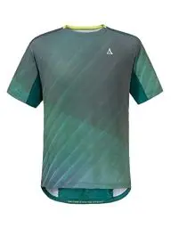 Produktbild: Schöffel Herren Shirt Valbella M, atmungsaktives Fahrradtrikot, schnell trocknendes Funktionsshirt mit 4-Wege-Stretch, psychotropical, 46