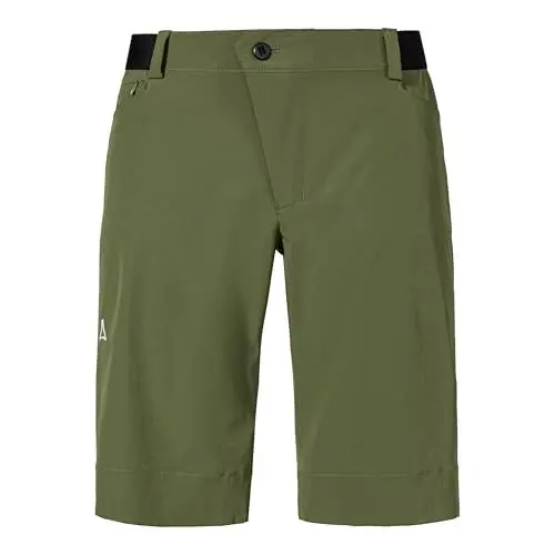 Produktbild: Schöffel Herren Shorts Style Keitele MNS, schnell trocknende Radlerhose mit radspezifischer Passform und 4-Wege-Stretch, Fahrradhose aus recyceltem Material, balsam green, 54