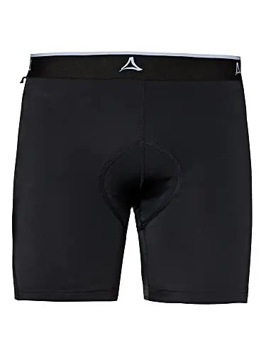 Produktbild: Schöffel Herren Skin Pants 2h M, atmungsaktive Radhose mit Polster und 4-Wege-Stretch, Fahrrad Unterhosen mit bakteriostatischer Silbernitrat-Behandlung, black, 52