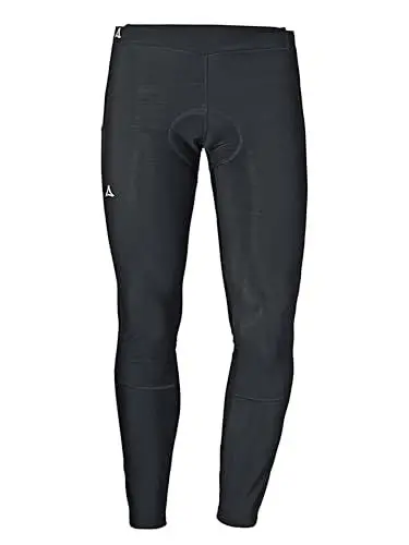 Produktbild: Schöffel Herren Skin Pants Warm 4h M, warme, atmungsaktive Radhose mit Polster für optimale Performance, Fahrrad Unterhosen mit bakteriostatischer Silbernitrat-Behandlung gegen Gerüche, black, 54
