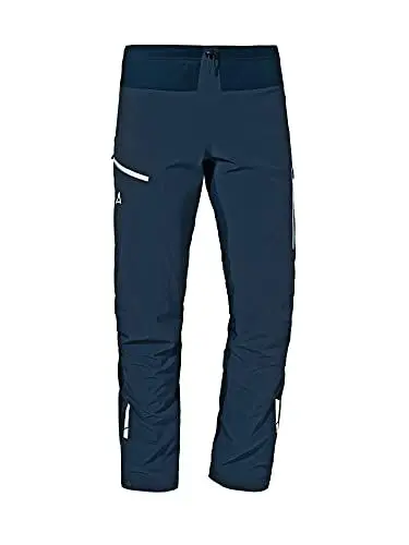 Produktbild: Schöffel Herren Softshell Pants Rinnen M, wind- und wasserabweisende Winter Wanderhose mit Body Mapping Technologie, atmungsaktive Multi-Sporthose für Outdoor und Bergsport, navy blazer, 52