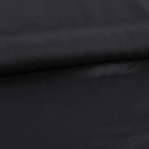 Produktbild: SCHÖNER LEBEN. Viskose Stoff Futterstoff Neva Viscon Meterware Uni schwarz 1,40m Br.