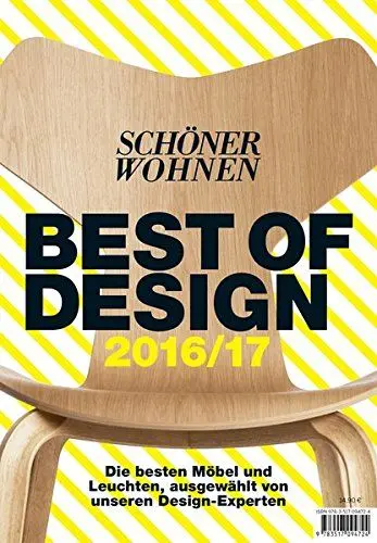 Produktbild: Schöner Wohnen Best of Design 2016: Die besten Möbel und Leuchten, ausgewählt von unseren Design-Experten