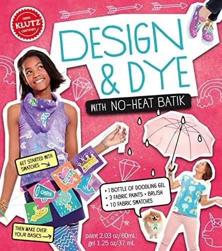 Produktbild: Scholastic US Fabric Doodles: Design & Dye with No-Heat Batik (Klutz)