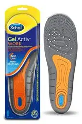 Produktbild: Scholl GelActiv Einlegesohlen Work für Arbeitsschuhe in 40-46,5 – Für stark beanspruchte Füße – 1 Paar Gelsohlen