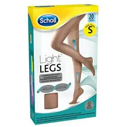Produktbild: Scholl Light Legs Strumpfhose für ein leichtes Beingefühl, 20 DEN, hautfarben, S, Anti-Laufmaschen-Technologie, 1 Paar