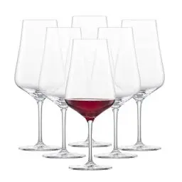 Produktbild: SCHOTT ZWIESEL Bordeaux Rotweinglas Fine (6er-Set), stilvolle Bordeauxgläser für Rotwein, spülmaschinenfeste Tritan-Kristallgläser, Made in Germany (Art.-Nr. 113767)