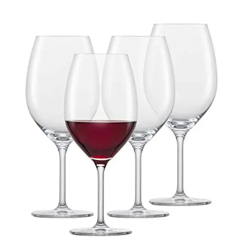 Produktbild: SCHOTT ZWIESEL Bordeaux Rotweinglas For You (4er-Set), zeitlose Bordeauxgläser für Rotwein, spülmaschinenfeste Tritan-Kristallgläser, Made in Germany (Art.-Nr. 121869)