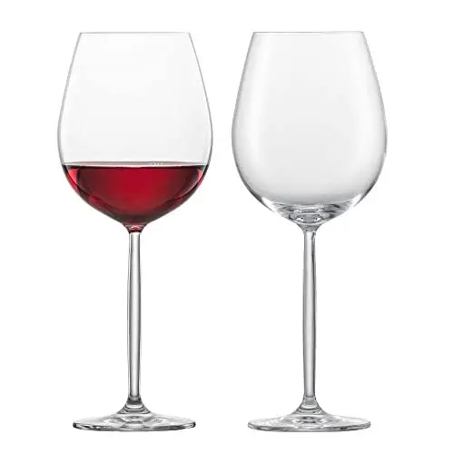 Produktbild: SCHOTT ZWIESEL Burgunder Rotweinglas Diva (2er-Set), bauchige Burgundergläser für Rotwein, spülmaschinenfeste Tritan-Kristallgläser, Made in Germany (Art.-Nr. 104955)
