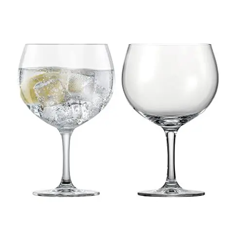 Produktbild: SCHOTT ZWIESEL Gin Tonic Glas Bar Special (2er-Set), bauchige Longdrinkgläser für Gin Tonic, spülmaschinenfeste Tritan-Kristallgläser, Made in Germany (Art.-Nr. 120017)