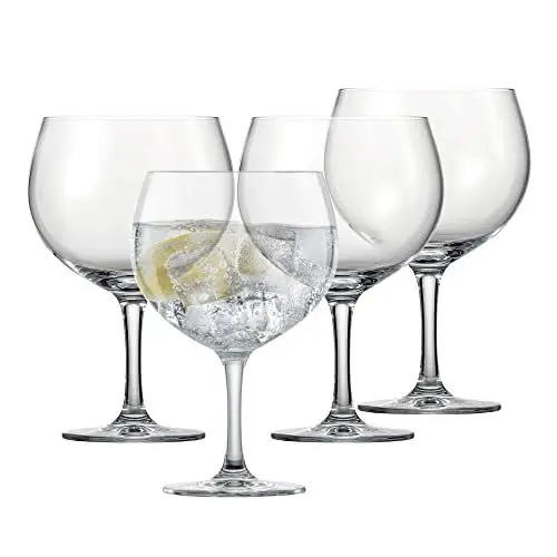 Produktbild: SCHOTT ZWIESEL Gin Tonic Glas Bar Special (4er-Set), bauchige Longdrinkgläser für Gin Tonic, spülmaschinenfeste Tritan-Kristallgläser, Made in Germany (Art.-Nr. 130002)