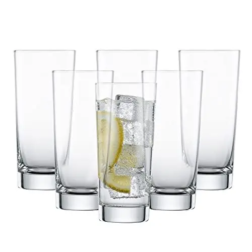 Produktbild: SCHOTT ZWIESEL Longdrinkglas Basic Bar Selection (6er-Set), geradliniges Trinkglas für Longdrinks, spülmaschinenfeste Tritan-Kristallgläser, Made in Germany (Art.-Nr. 115837)