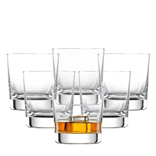 Produktbild: SCHOTT ZWIESEL Whiskyglas Basic Bar Selection (6er-Set), geradliniger Tumbler für Whisky, spülmaschinenfeste Tritan-Kristallgläser, Made in Germany (Art.-Nr. 115835)